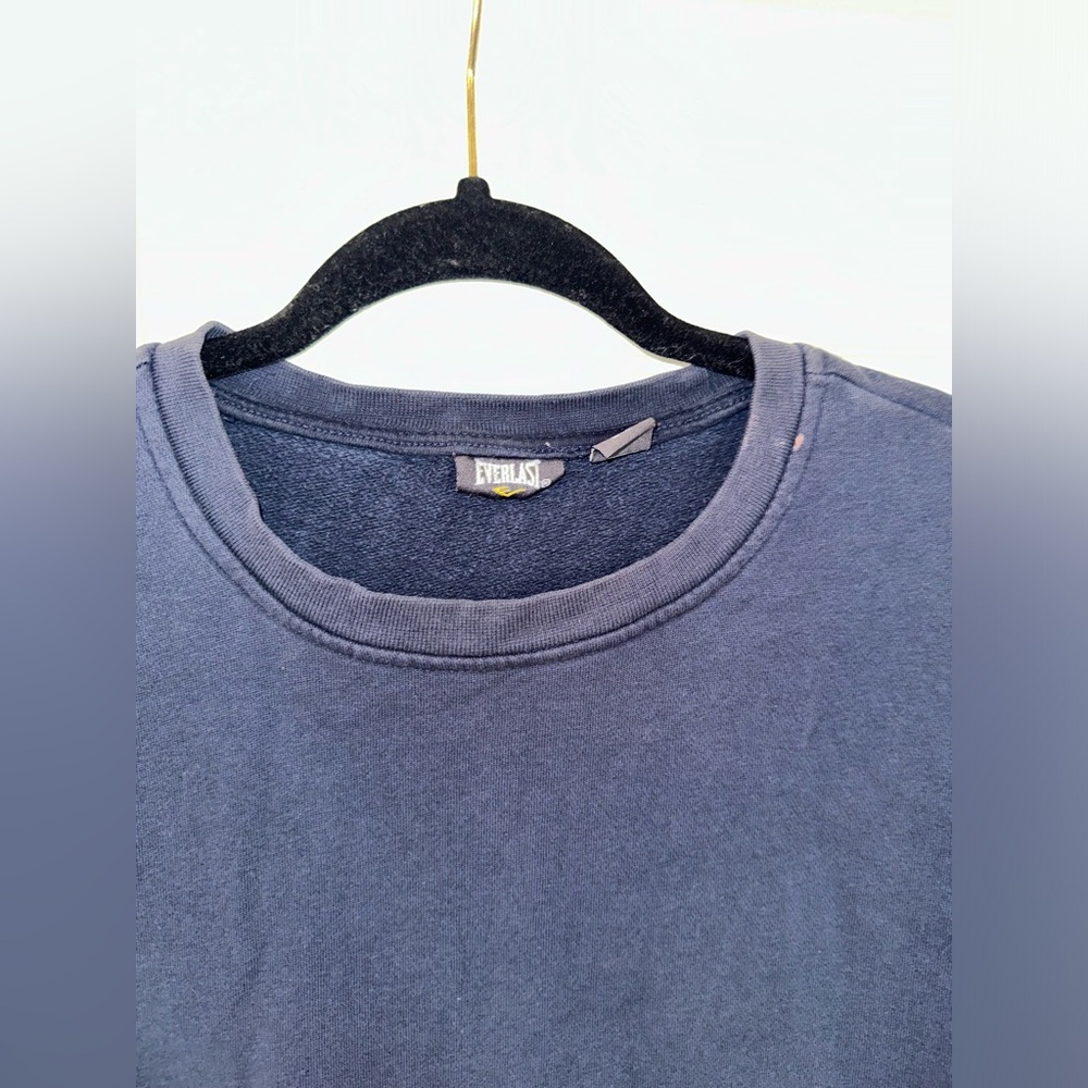 Men’s Everlast Blue Sweater size Large - Picture 5 of 8
